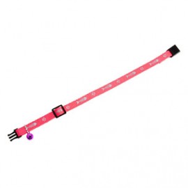 Collier chat Rose Fluorescent