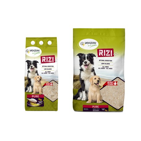 Riz soufflé pour chien