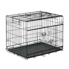 Cage métallique Pliable premium noir