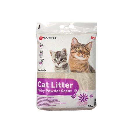 Litière pour chat poudre de Bébé