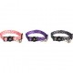 Collier Chat Loulou violet + cloche