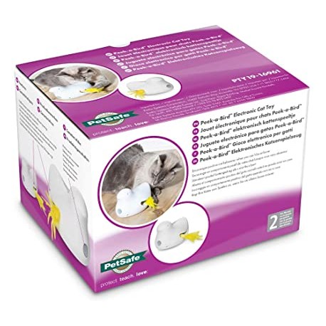 Jouet électronique pour chats Peek-a-Bird