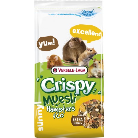 Crispy Muesli Pour Hamsters & Co