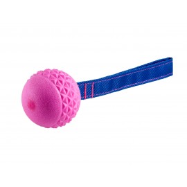 Jouet Chien Balle avec Corde Red Frutti 6.3cm