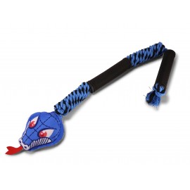 Jouet Chien Serpent Bleu 66cm