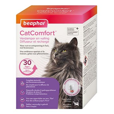 Diffuseur et Recharge Calmants Pour Chats