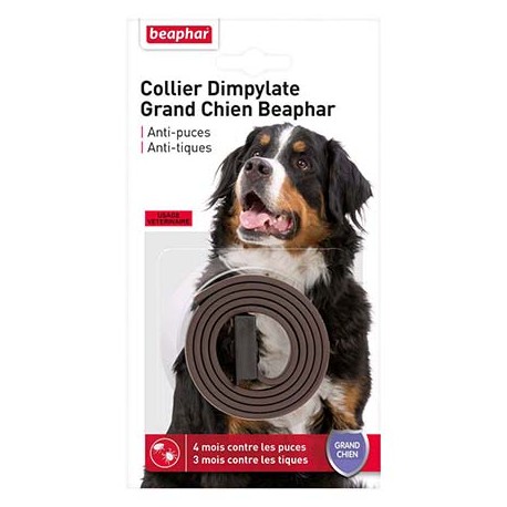 Collier Antiparasitaire au Dimpylate Pour Grand Chien  