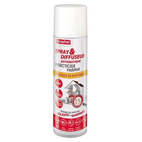 Spray & Diffuseur Automatique Insecticide Habitat