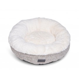 Donut Alys Beige/Blanc Ø45cmx15cm