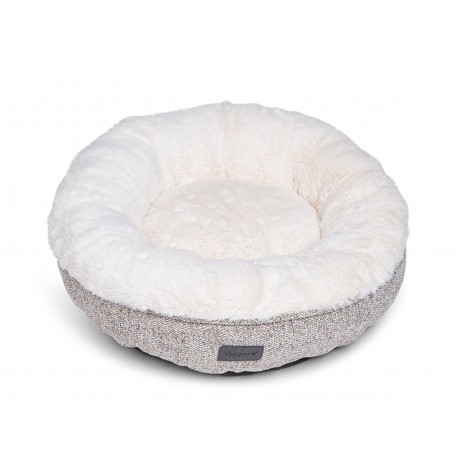 Donut Alys Beige/Blanc Ø45cmx15cm