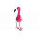 Jouet Chien Peluche Flamant Rose 51cm