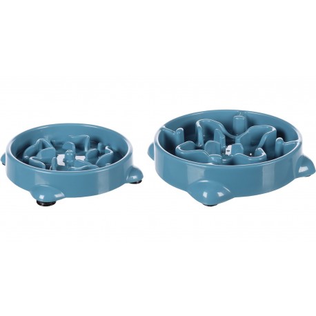 Gamelle Anti glouton Beno Slow Feeder Cyan