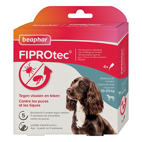 FIPROtec, Pipettes Antiparasitaires Pour Chien