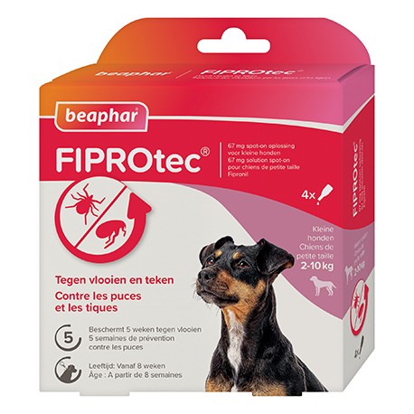 FIPROtec, Pipettes Antiparasitaires Pour Chien