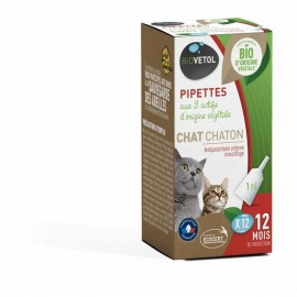 Pipettes Insectifuge Chat/Chaton