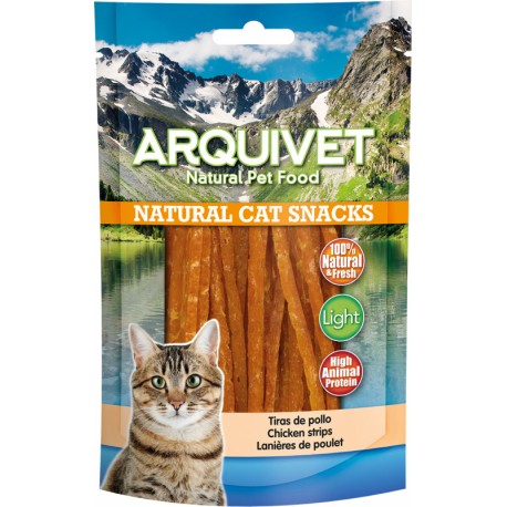 ARQUIVET Lanières de poulet pour chat