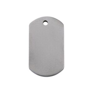 Titane Médaille Rectangle