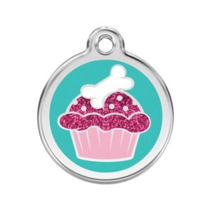 Médaille Paillettes Cupcake