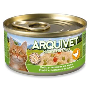 Poulet en Sauce aux Légumes - 80 g