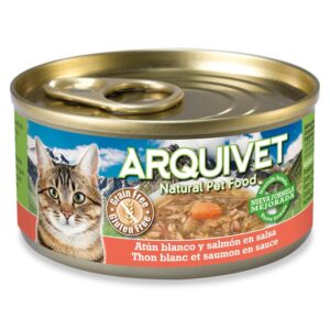 Thon Blanc et Saumon en Sauce - 80 g