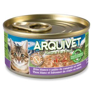 Thon Blanc et Bâtonnet de Crabe en Sauce - 80 g
