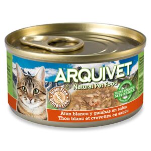 Thon Blanc et Crevettes en Sauce - 80 g
