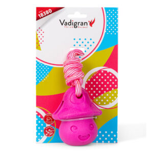 TPR Fetch Snack Toy Rose