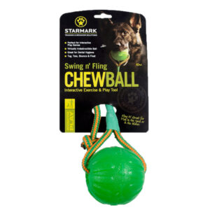 Starmark Swing n Fling Chew ball