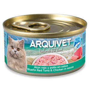 Thon Rouge et Poulet en Sauce - Mini Filets