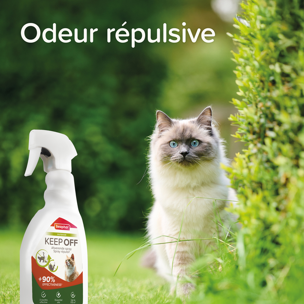 KEEP OFF Spray répulsif OUTDOOR pour chats - 500 ml – Image 6