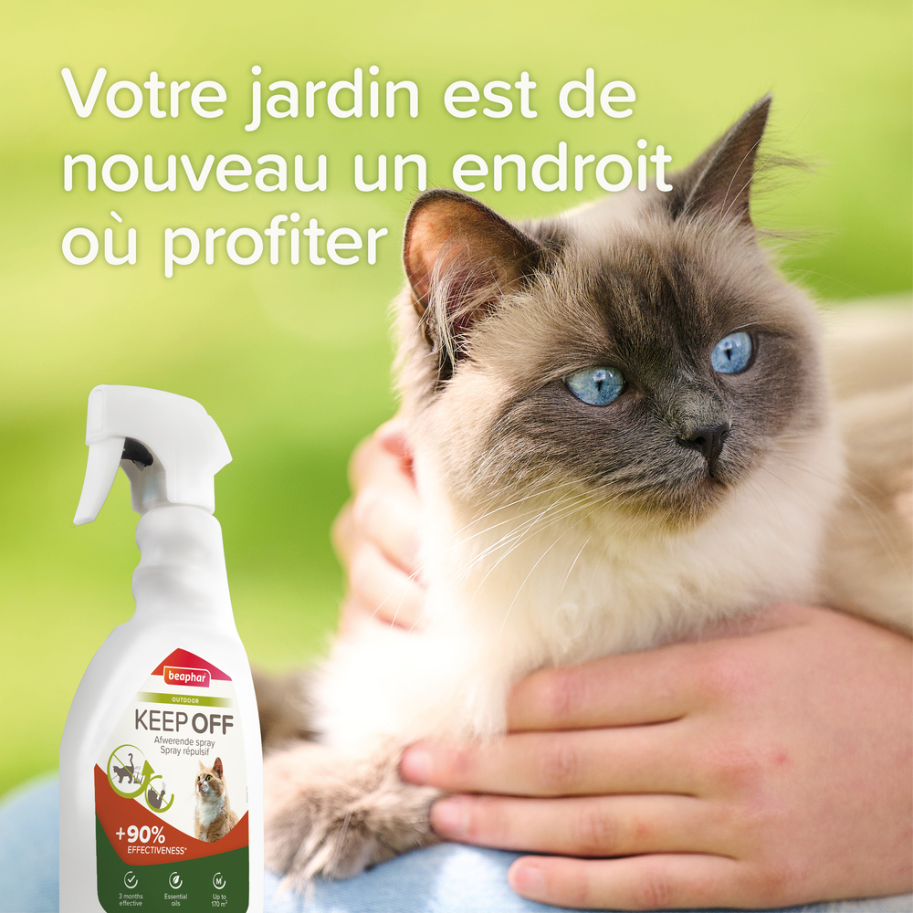 KEEP OFF Spray répulsif OUTDOOR pour chats - 500 ml – Image 2
