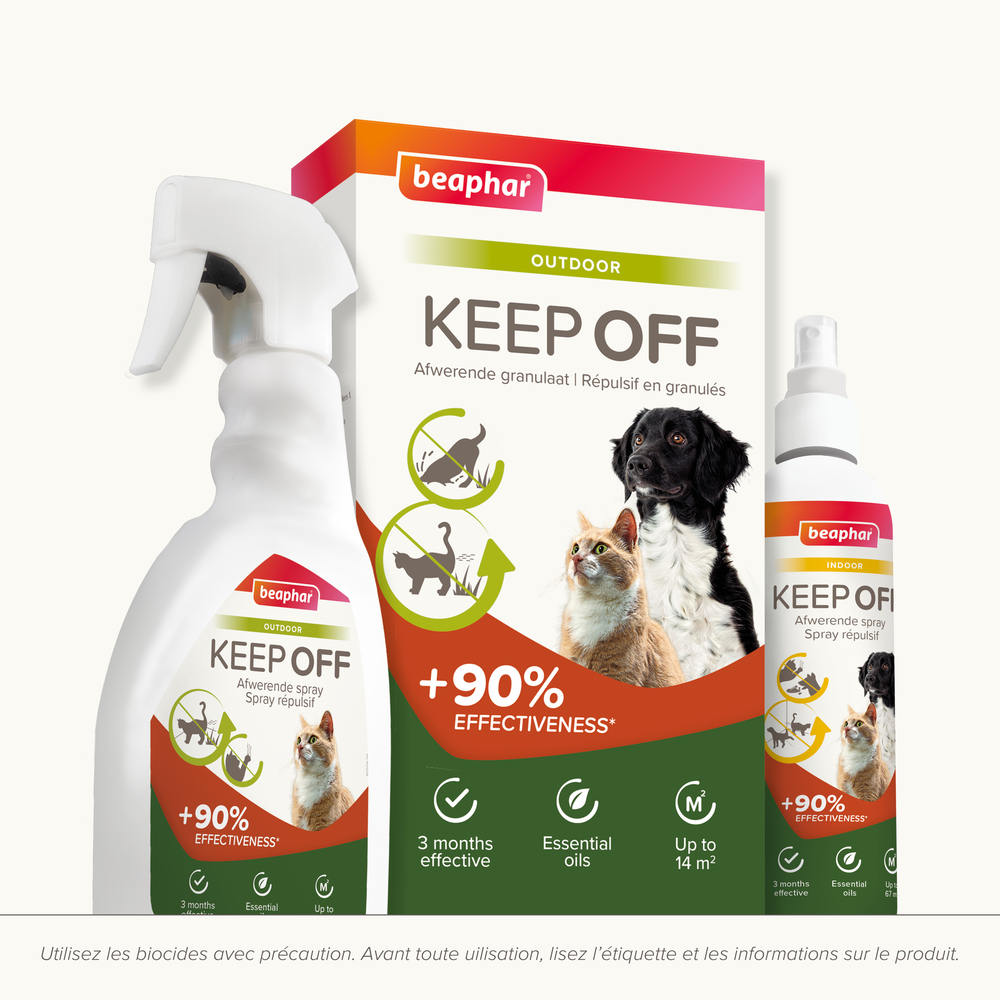KEEP OFF Spray répulsif INDOOR pour chiens et chats - 200 ml – Image 2